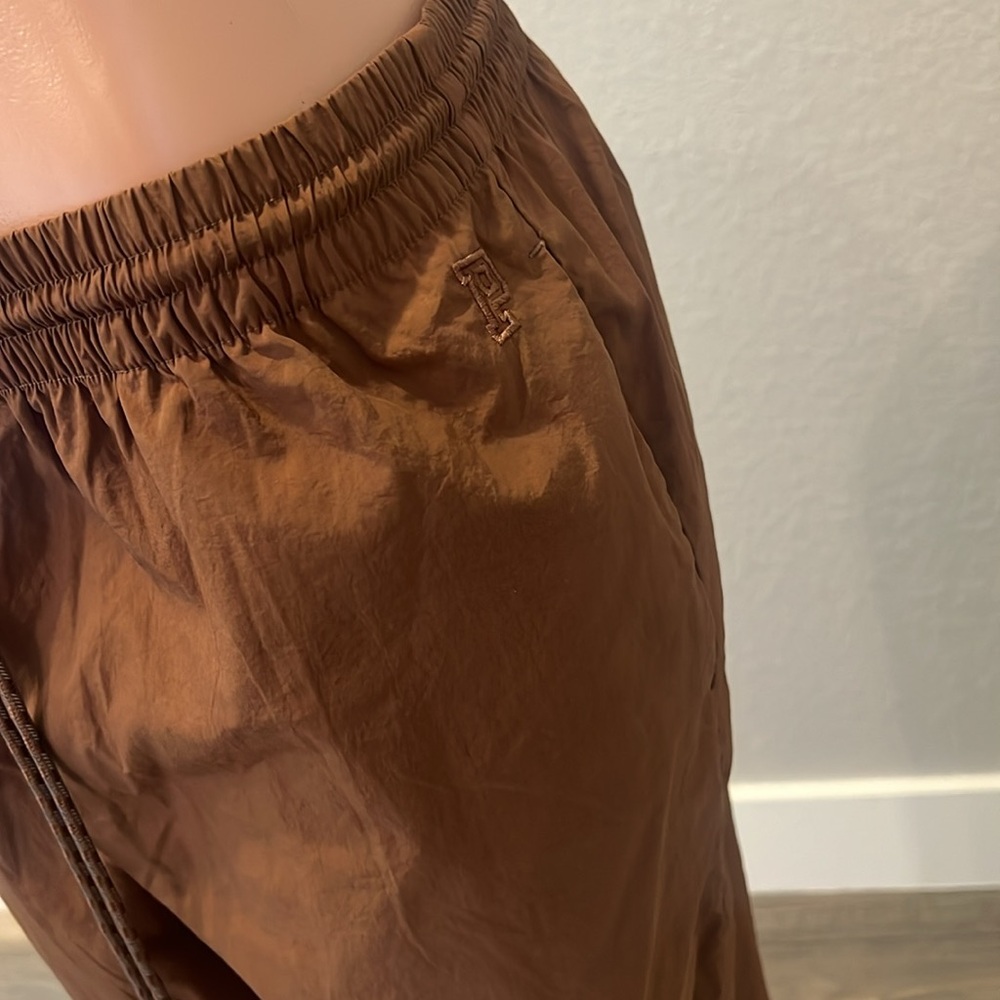 Pink Active Victoria Secret Brown Joggers Pre-Owned Large Stretch #79 - Picture 12 of 13